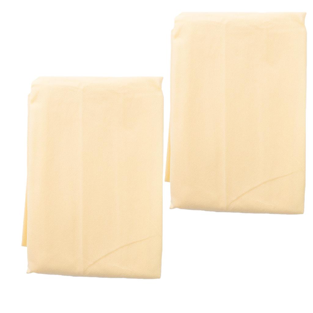 Pack of 2 Winter Plant Covers, 80 x 100 cm Frost   Blankets with Zip Drawstring, Thick Winter Frost Blankets Made of Non-Woven Fabric for Shr