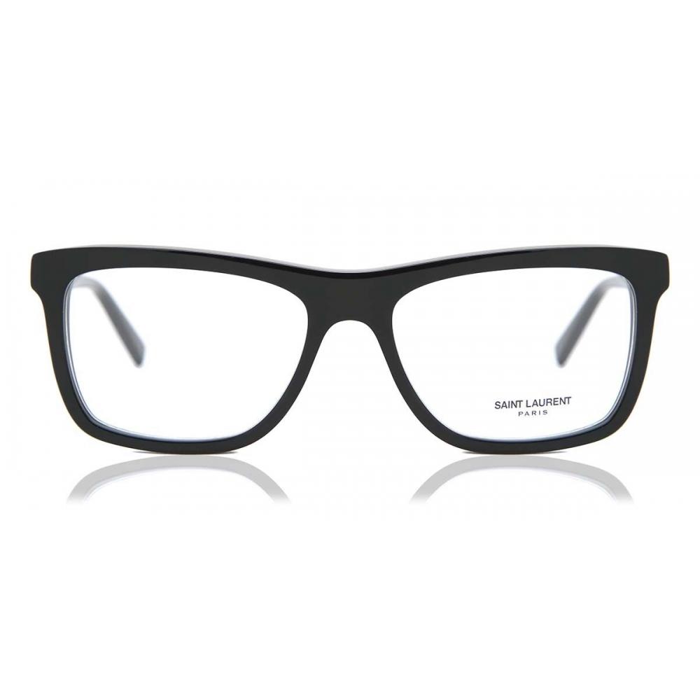 

Saint Laurent Sl 481 001 Men Eyeglasses Shiny Black/55