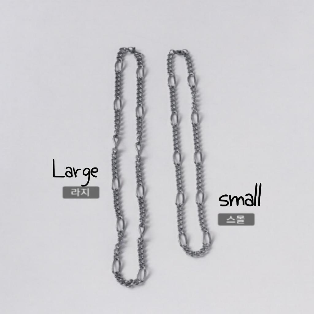 [Estilo ZeroBaseOne] Colar de corrente de dragão de Bali