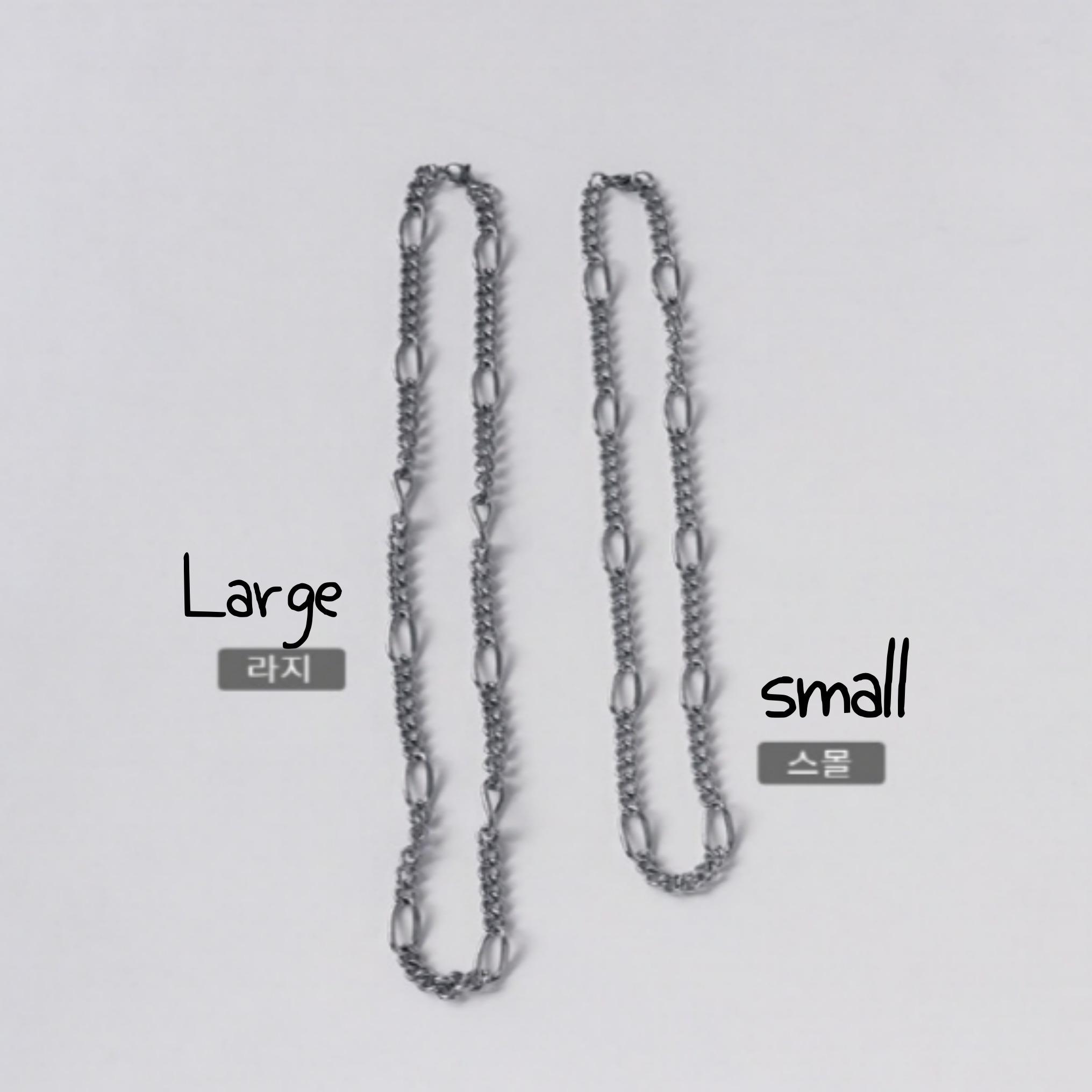 

[Стиль ZeroBaseOne] Намисто з ланцюга дракона Балі S