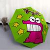 1pc Crayon Shin-chan Chibi Monster Automatic Open/Close Umbrella Sturdy Iron Frame, Compact Travel Umbrella - Perfect Gift for Women, Men,  a0829125