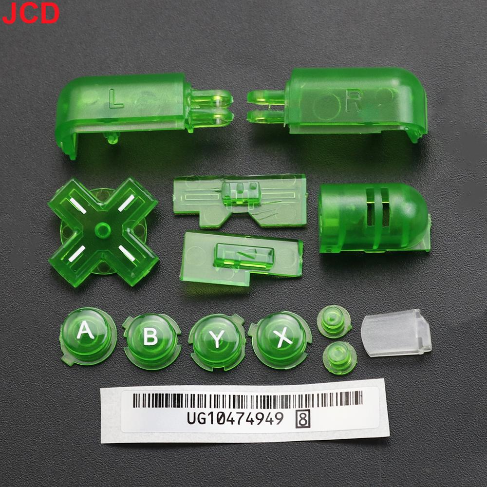 JCD Replacement A B X Y L R D Pad Cross Button Full Button Set For DS Lite NDSL Buttons For DS Lite For NDSL Console