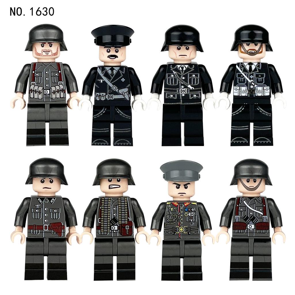 Militär Baustein Figur Kompatibel Kleine Partikel Spielzeug Zusammenbau Patriotischer Kleiner Junge Zusammenbau