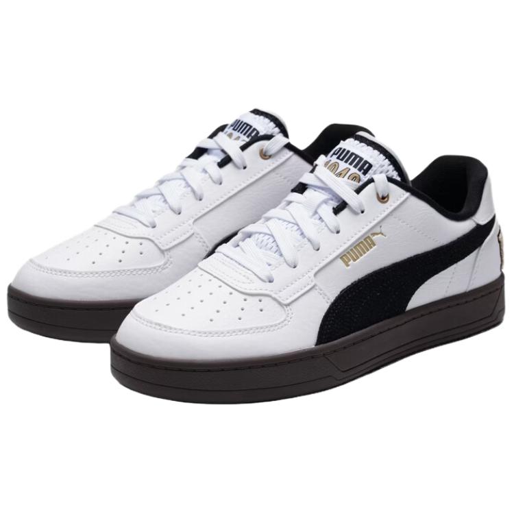 Puma Caven 2.0 Retro Club Comode Versatili Resistenti Traspiranti Sneakers Basse Unisex Sneakers Bianche Nere 395082-09