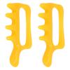 2pcs Guasha Scraping Tool Deep Massaging Resin Acupoint Gua Sha Scraping Board for Leg Belly