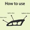 Eyeshadow Tool, Eyetour Your Glam , Eyeshadow Guide, Makeup Tool For Eyeshadow, Eyeshadow Stencils For Eyes, Template For