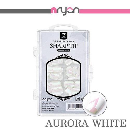 

Nryan Sharp Metal Pad Tip_Aurora White (72 Tips) (S2370515)