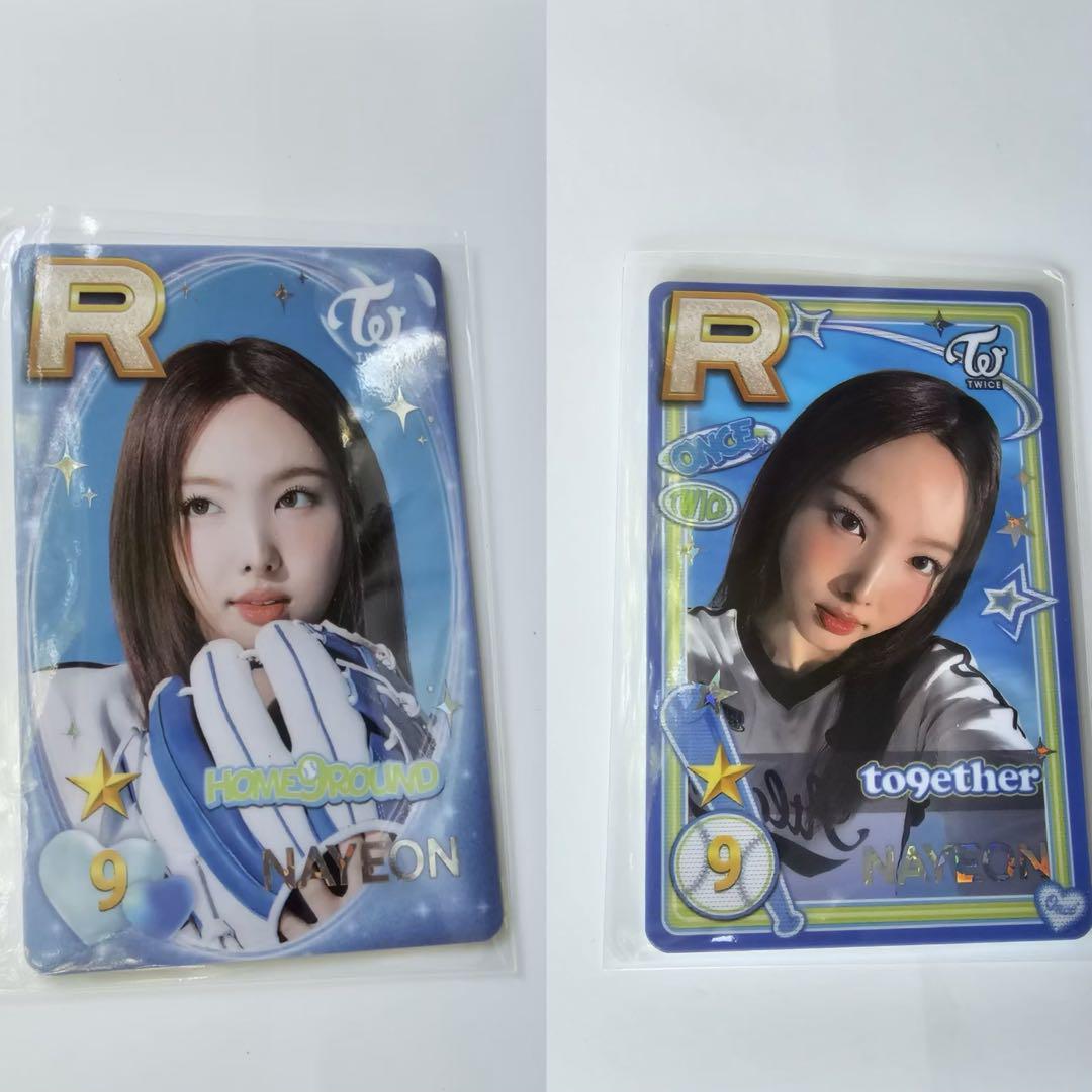 

[Б/У] TWICE Наён ssjyp Фан-встреча 9-я годовщина Поп-ап Торговые карты (2 куска)