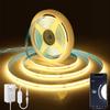 Taśma LED COB WiFi Tuya Smart Life Lampka nocna do sypialni Ściemnialna taśma świetlna COB Elastyczna taśma świetlna DIY 12 V Sterowanie aplikacją Współpraca z Alexą Google Home