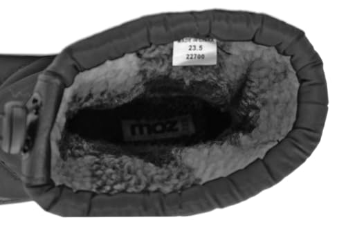 Highly water-repellent, waterproof, non-slip, and warm snow boots for rain, snow, and more. Lightweight, women's size 95022700, black, size 23.5cm, 3E