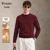 Men's Minimalist Crew Neck Wool Sweater