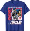 Shohei Ohtani Los Angeles Baseballspieler MLBSOHT201M T-Shirt