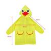 Pelerine de ploaie pentru copii, cu animale de desene animate, impermeabile, pentru copii, poncho pentru corp întreg, costum de ploaie de culoare uni, pliabil, drăguț, îmbrăcăminte de ploaie pentru studenți
