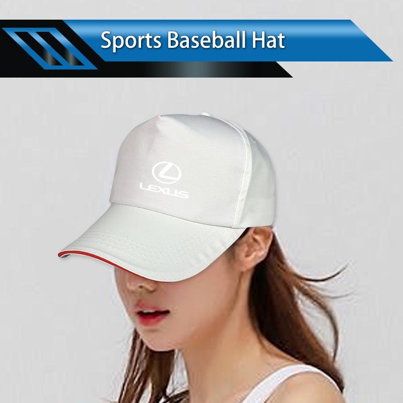 Car Logo Baseball Cap Spring Outdoor Sunscreen Hat Sports Cap For Lexus CT ES GS IS250 CT200h IS300h ES300h RX400h NX300h IS200