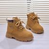Comfortable Versatile Thickened Warm Kids Martin Boots Soft Sole Winter Ankle Boots For Boys And Girls