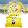 Bedding Squarepants Spongebob Single Double Duvet Cover Cases Sets Supplies