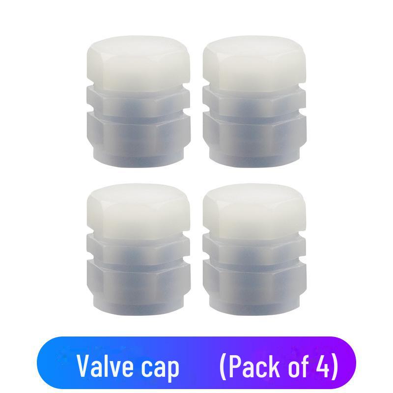 Leuchtende Reifenventilkappe für Auto und Motorrad