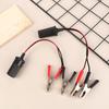 Battery Adapter Power Car Cigarette Lighter Female To Alligator Clip Extension Connector To Terminal Clip-On