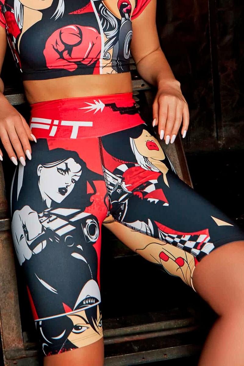 

Шорты для спорта Totalfit (89995) 40(XS) різнокольорові кольору