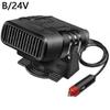 12v/24v 120w Car Heater Electric Cooling Heating Fan Portable Electric Dryer Windshield Defogging Demister Defroster