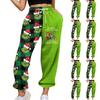 Women's Casual Pants High-waisted Belted Jogging Pants With Pockets