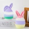 Easter Egg Bunny Candle Silicone Mold 3D Faceless Rabbit Head Aroma Soap Plaster Resin Mould Candle Making Supplies Home Decor