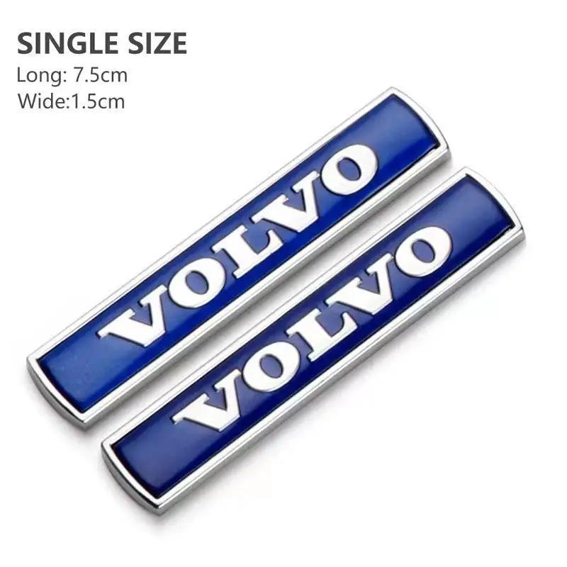 Car Side Logo Sticker Decoration Accessories For Volvo Rdesign Polestar AWD V50 S60 XC60 S40 XC40 XC90 V60 S80 S90 V90 V70 T6 T8