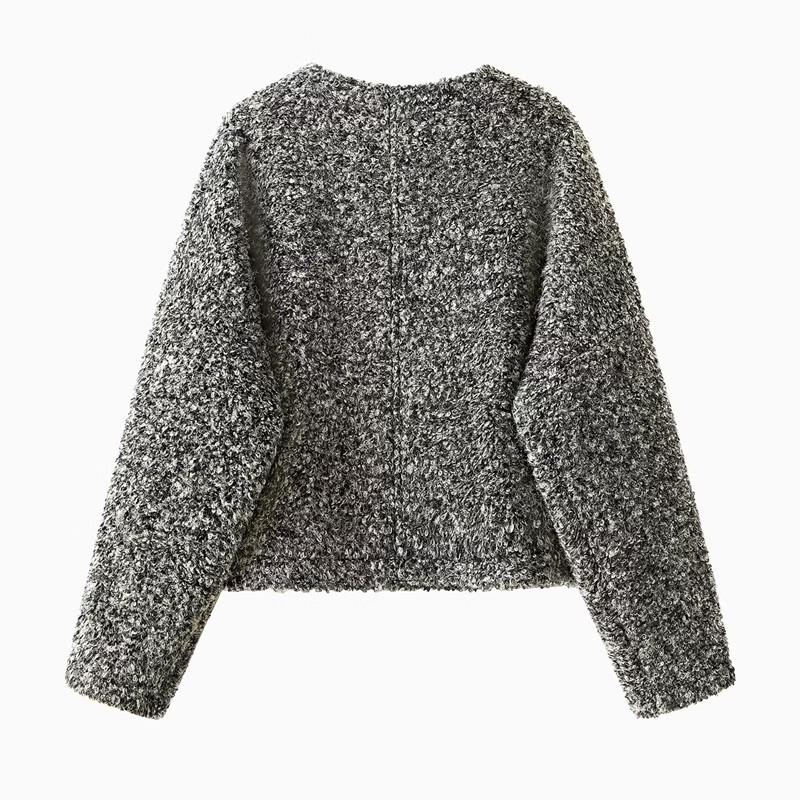Cypress House Women's Round Neck Contrast Down Jacket