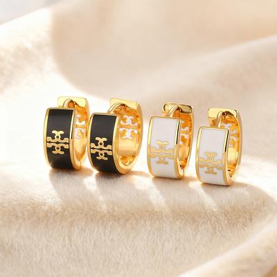 Exquisite Vintage Europäisch-Amerikanische Öltropfen Hohl-Ohrringe Modeschmuck Accessoire Beliebter Stil