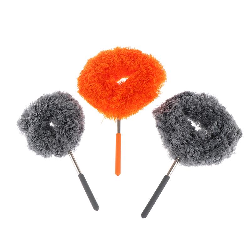 Ceiling Fan Cleaner Dusters With Extension Pole Reusable Dust Removal Brush Removable Ceiling Fan Duster Cleaning Tool