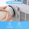 Universal Air Conditioner Hose Adapter High Performances  Exhaust Coupling Suitable for Easy Carry  Window Sealing