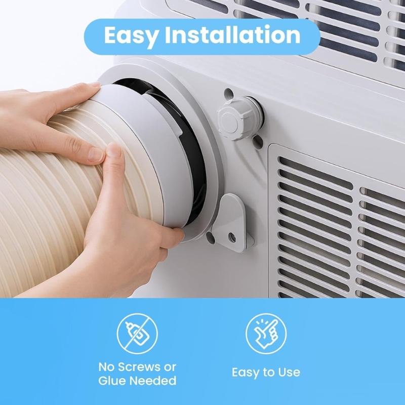 Universal Air Conditioner Hose Adapter High Performances  Exhaust Coupling Suitable for Easy Carry  Window Sealing