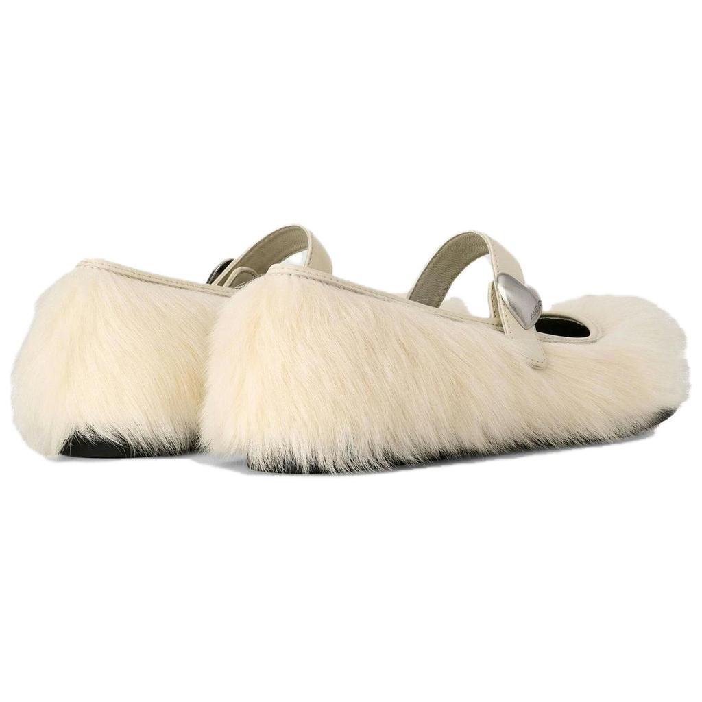 UGG AMBUSH x  Mary Jane White Women Sneakers 1172910-WHT