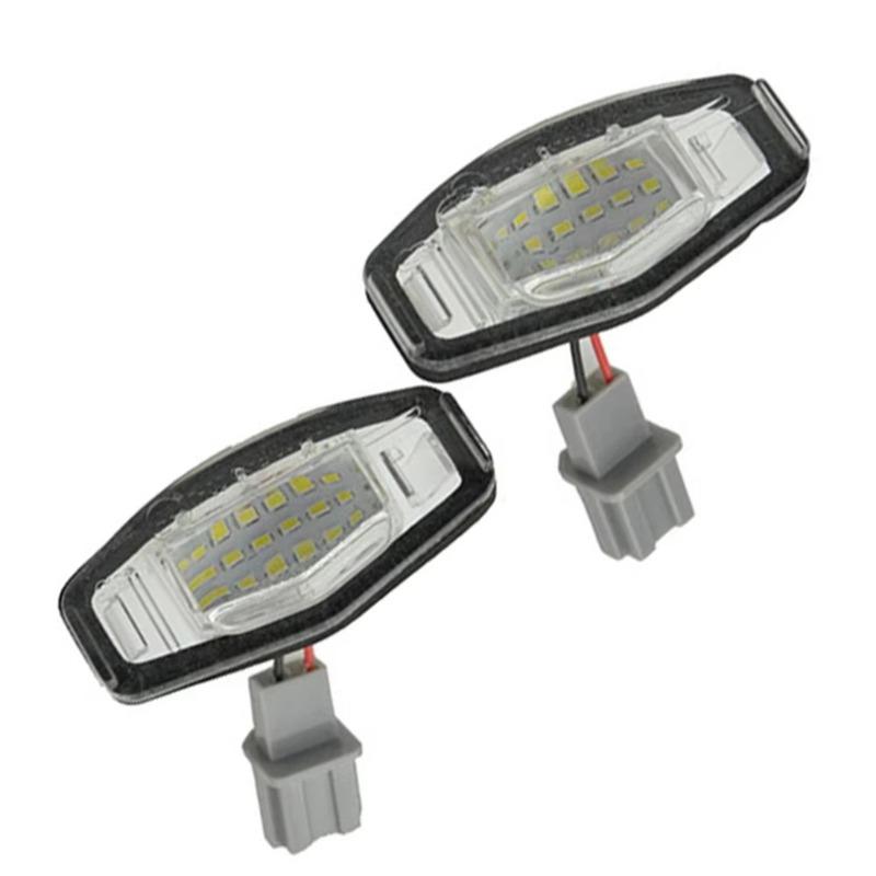 

License Plate Light Compatible with Honda Accord 2003 2012 City MK4 2002 2008 CRV Pilot 2003 2008 Car Accessories Auto Parts