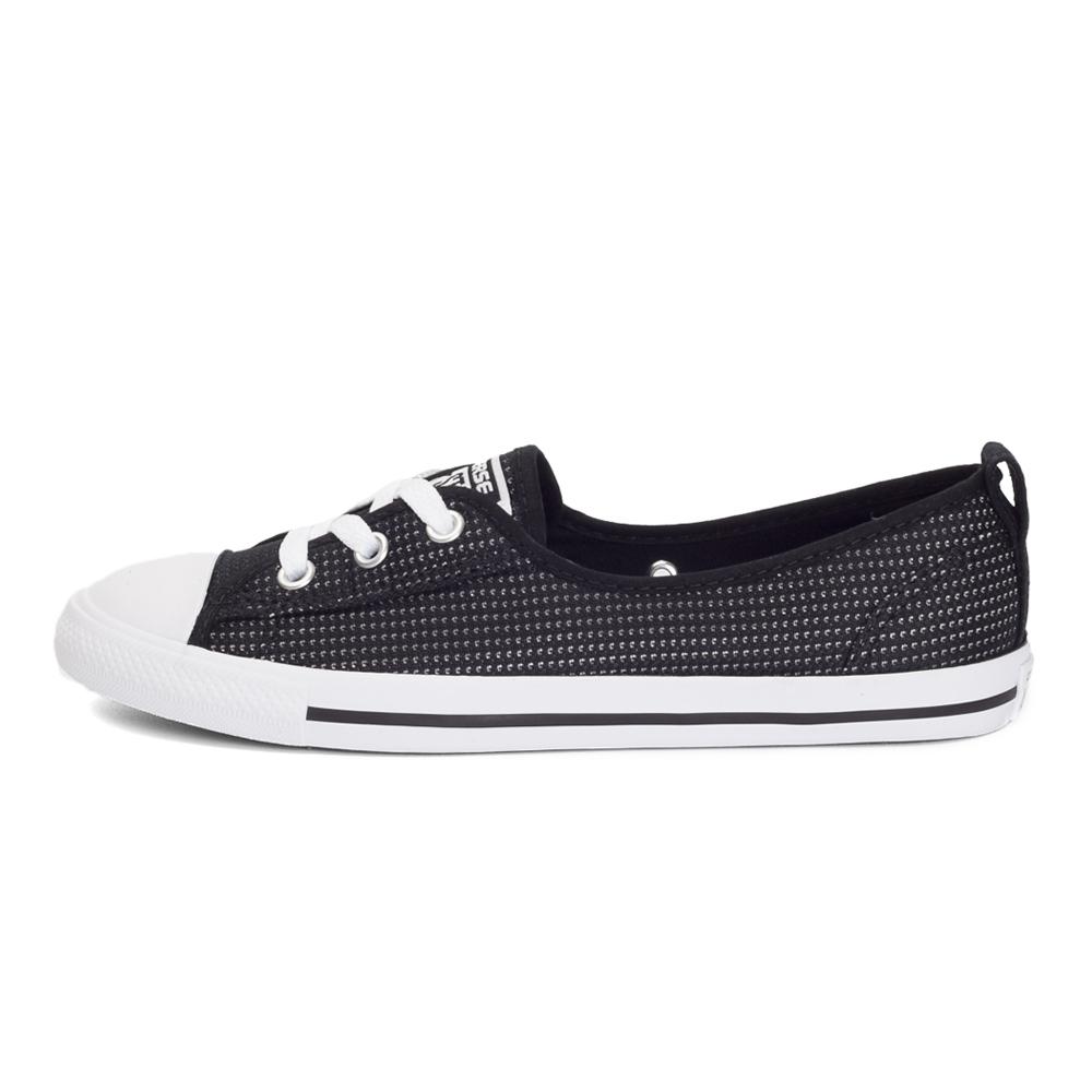 Converse Chuck Taylor Comfortable Versatile Durable Lightweight Low-Top Canvas Shoes Women sneaker Black 555894C