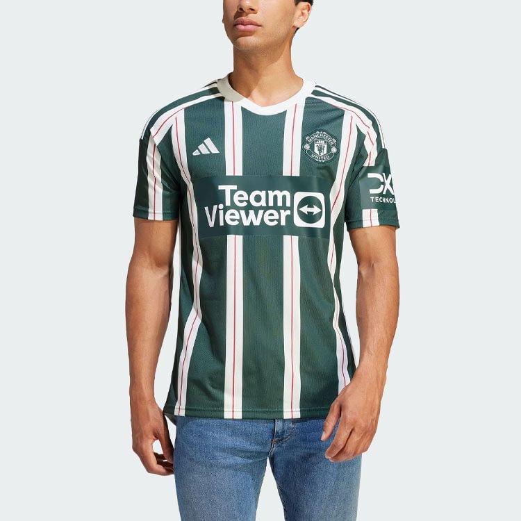 adidas Free Shipping With AdiClub Manchester United 23/24 Away Jersey HR3675