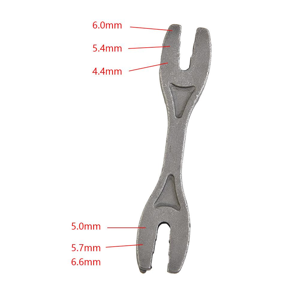 Επαγγελματικό Κλειδί Ακτίνων Μοτοσυκλέτας 6 Σε 1 Εργαλείο Γενικής Χρήσης για Ποδήλατο Αυτοκίνητο Επισκευή Μηχανημάτων Θερμικά Επεξεργασμένο Δυνατό και Ανθεκτικό