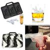 Premium Whiskey & Cocktail IJsblokjesvorm - DIY Creatieve Langzaam Smeltende Makkelijk Los te Laten Vormen voor Perfecte Dranken & Gekoelde Dranken