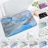 Waterproof Polyester Shower Floor Mat With Quick Dry Features For Bathroom And Entryway
