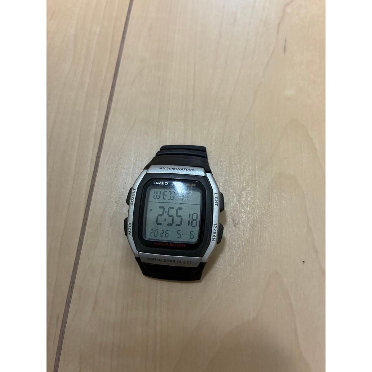 CASIO Casio Digital Watch W-734 10 YEAR BATTERY