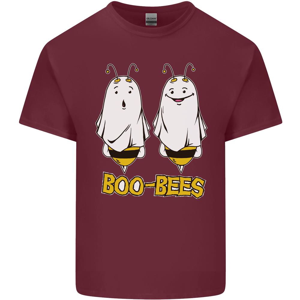 Boo Bees Funny Halloween Ghosts Rude Funny Unisexs Cotton TShirt Tee Top S