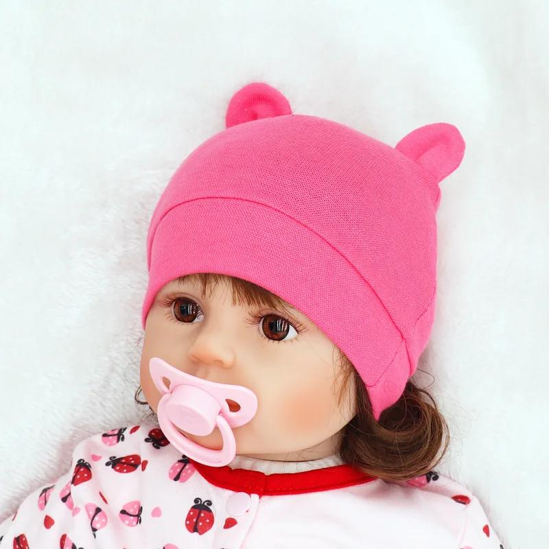 New Baby Hat For Boy Girl Fashion Ears Bonnet Cute Pography Props Hats Newborn Beanie Kids Outdoor Warm Knitted Beanie Cap