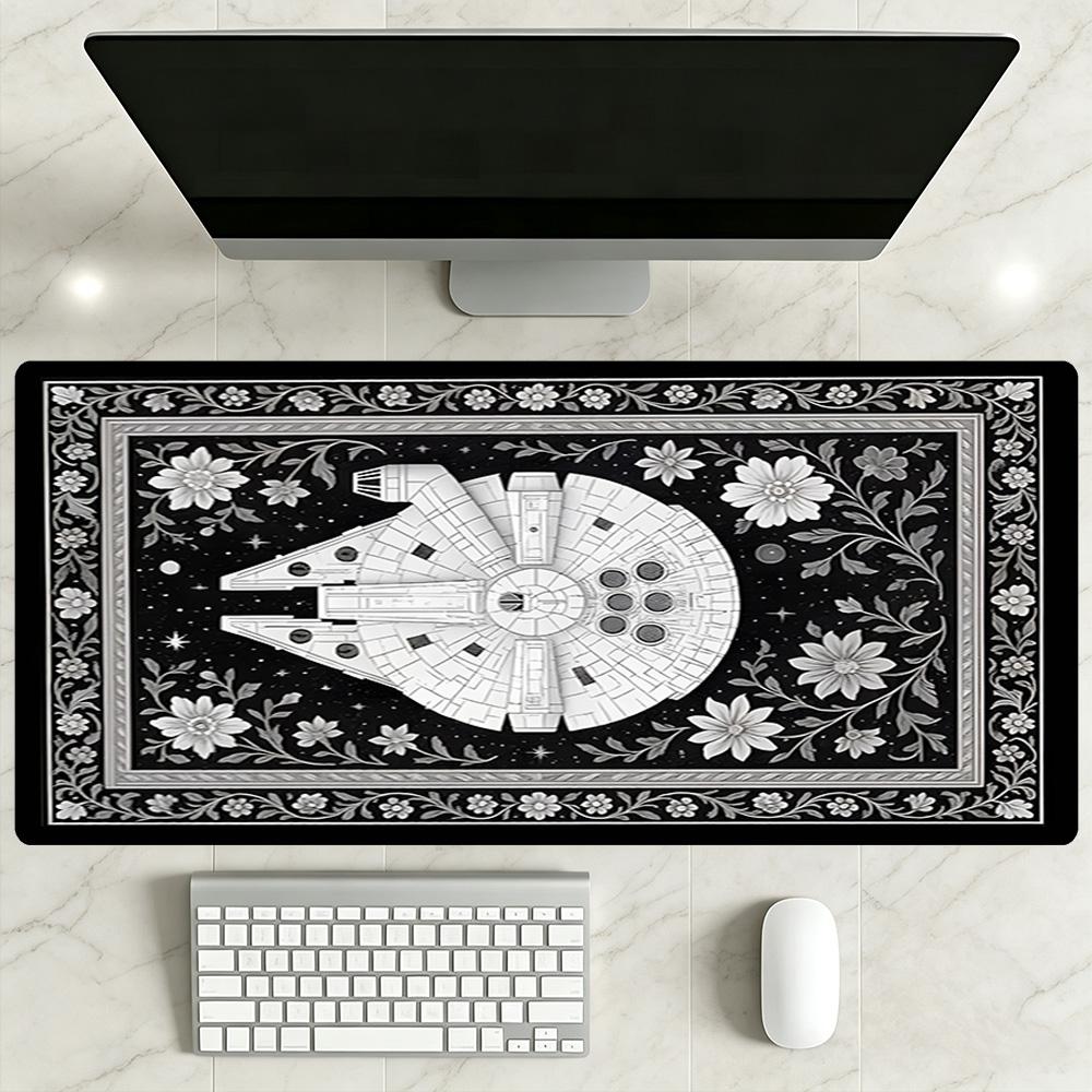 Star Wars Gaming Mouse Pad Keyboard Pad Computer Desk Mat Non-Slip Rubber Bottom Perfect Gift for Gamers