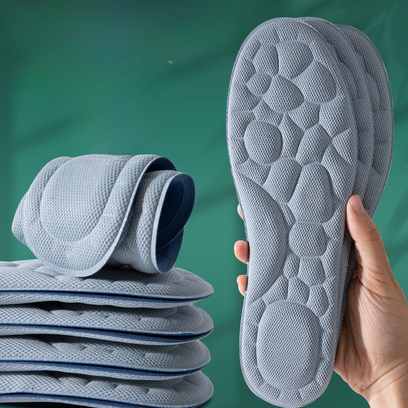 1/3pairs Women and Men Soft Insole Massage Memory Foam Insoles Sports Insoles