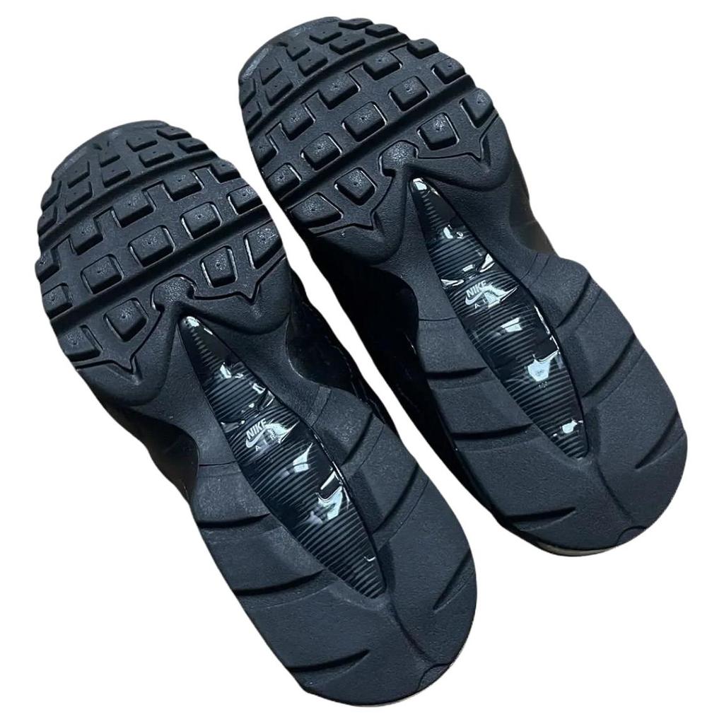 Nike Air Max 95 Big Bubble - Black Leather Unisex Sneakers IM0696-001