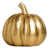 Halloween Pumpkin Ornament Fine Workmanship Hand-painted Pumpkin Art Piece Autumn Seasonal Home Decor