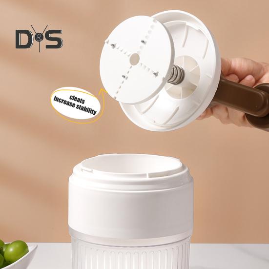 Eisrasiermaschine, Edelstahlklinge, handbetriebener Eiscrusher mit Eiswürfelform, tragbarer manueller Eisbereiter für Smoothies, Milchshakes