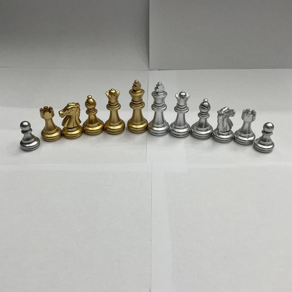 32Pcs Chess Pieces Chessmen for Chessboard Game Accessories Figurine