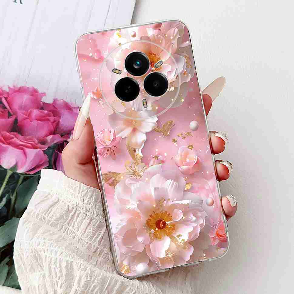 For Realme 14 Pro 5G RMX5056 Case New Fashion Style TPU Soft Silicone Cover For Realme 14Pro+ 14Pro Plus 5G RMX5051 Bumper Shell