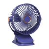Silent Turbine Clip Fan for Desk or Wall - Powerful Cooling for Office and Dorm